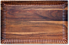 Load image into Gallery viewer, Carbonized Acacia Serving Tray
